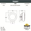 Миниатюра фото фасадный светильник fumagalli tommy 2m1.000.000.wxd1l | 220svet.ru