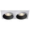 Миниатюра фото встраиваемый светильник crystal lux clt 044c2 bl-wh-wh | 220svet.ru