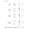 Миниатюра фото люстра-вентилятор mantra xs 9090 | 220svet.ru