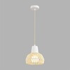 Миниатюра фото подвесной светильник lumion boho 8368/1b белый | 220svet.ru