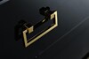 Миниатюра фото комод черный 6 ящиков 120*42*82см garda decor kfg057 | 220svet.ru