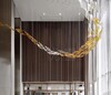 Миниатюра фото подвесной декор inodesign spiral amber 25 | 220svet.ru