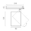 Миниатюра фото трековый трехфазный светильник lightstar alta base a5336triac | 220svet.ru