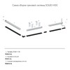 Миниатюра фото уголок регулируемый для закладных профилей denkirs smart slott tr3045 tr3045-al | 220svet.ru