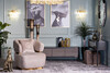 Миниатюра фото кресло велюр серый garda decor 102an-kres-1301-ser | 220svet.ru