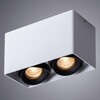 Миниатюра фото потолочный светильник arte lamp pictor a5654pl-2wh | 220svet.ru