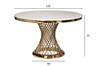 Миниатюра фото стол обеденный garda decor 76ar-80551 | 220svet.ru