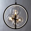 Миниатюра фото светодиодная люстра arte lamp saturn a7790sp-50bk | 220svet.ru