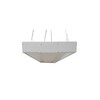 Миниатюра фото панель светодиодная uniel ulo-k16b 2x16w/4000k/l50 5w/3000k ip44 light grey | 220svet.ru