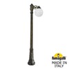 Миниатюра фото садово-парковый фонарь fumagalli gigi /g250 1l g25.156.s10.vye27 | 220svet.ru