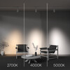 Миниатюра фото трековый трехфазный светильник maytoni focus led trinity tr197-3-40wcct-m-w | 220svet.ru