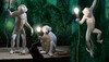 Миниатюра фото настольная лампа monkey lamp standing | 220svet.ru