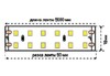 Миниатюра фото лента swg 19,2w/m 240led/m 3528smd холодный белый 5m swg3240-24-19.2-w-м 009249 | 220svet.ru