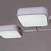 Миниатюра фото светильник потолочный reluce 03363-0.3-04 wh+wood | 220svet.ru