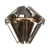 Миниатюра фото настенный светильник loft it shard 10432w smoke | 220svet.ru