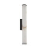 Миниатюра фото настенный светильник delight collection 7307w/h500 black/white | 220svet.ru