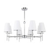 Миниатюра фото потолочная люстра на штанге arte lamp daniella a4104lm-8cc | 220svet.ru