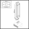 Миниатюра фото ландшафтный светильник odeon light twinset 7118/12gla коричневый | 220svet.ru