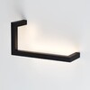 Миниатюра фото настенный светильник odeon light grafic 7153/10wl черный | 220svet.ru