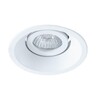 Миниатюра фото встраиваемый светильник arte lamp a6668pl-1wh | 220svet.ru