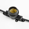 Миниатюра фото гирлянда (ul-00006479) uniel belt-light 220v udl-k120 200/e27/100m ip65 black | 220svet.ru