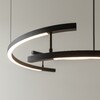 Миниатюра фото подвесной светодиодный светильник maytoni line mod016pl-l52bk | 220svet.ru
