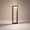 Миниатюра фото ландшафтный светильник odeon light twinset 7118/12gl коричневый | 220svet.ru