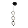 Миниатюра фото настенный светильник delight collection ob2437 pearl black/smoke | 220svet.ru