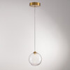 Миниатюра фото подвесной светильник delight collection md25030001-1a brass/clear | 220svet.ru