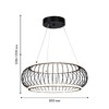 Миниатюра фото подвесная люстра f-promo korg 4435-2p | 220svet.ru