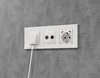 Миниатюра фото розетки 2usb с+c 20w (быстрая зарядка) с/з на винтовых зажимах 16a-250v ambrella volt quant alfa ma110510 | 220svet.ru