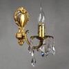Миниатюра фото бра ambiente benisa 2226/1 ab tear drop | 220svet.ru