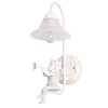 Миниатюра фото бра arte lamp amur a1133ap-1wg | 220svet.ru