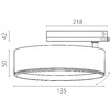 Миниатюра фото трековый трехфазный светильник 35w lightstar alta pro a5736triac | 220svet.ru