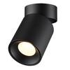 Миниатюра фото потолочный светильник odeon light turno 7132/7cl черный | 220svet.ru