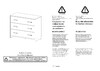 Миниатюра фото комод woodville taika ясень анкор светлый 539297 | 220svet.ru