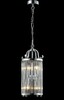 Миниатюра фото подвесная люстра crystal lux tadeo sp4 d200 chrome/transparente | 220svet.ru
