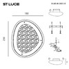Миниатюра фото настенный светодиодный светильник st luce enigma sl6018.203.15 | 220svet.ru