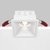 Миниатюра фото встраиваемый светильник maytoni alfa led dl043-01-15w4k-d-sq-w | 220svet.ru