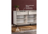 Миниатюра фото тв-тумба woodville иадама 3-ств. кашемир 674703 | 220svet.ru