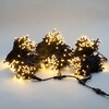 Миниатюра фото комплект 3 тепло-белых нити по 20м, 600 led, провод черный каучук 2,3мм, ip54 ltc eco600-11-1ww | 220svet.ru
