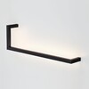 Миниатюра фото настенный светильник odeon light grafic 7153/14wl черный | 220svet.ru