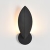 Миниатюра фото бра lumion leaf 8395/1w черный | 220svet.ru