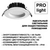 Миниатюра фото встраиваемый светодиодный светильник  novotech drum 359414 | 220svet.ru