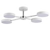 Миниатюра фото потолочная светодиодная люстра lumion mika 5659/72cl белая | 220svet.ru