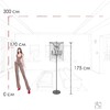 Миниатюра фото торшер loft it vaille crystal 10450f | 220svet.ru