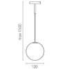 Миниатюра фото трековый однофазный светильник 24v 6w 180° 3000k lightstar linea 206837 | 220svet.ru