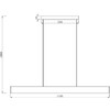 Миниатюра фото подвесной светодиодный светильник arte lamp a2505sp-2wh | 220svet.ru