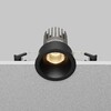 Миниатюра фото встраиваемый светильник maytoni dip dl123-10w-3k-b | 220svet.ru