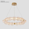 Миниатюра фото подвесная люстра светодиодная crystal lux rich sp38w led | 220svet.ru